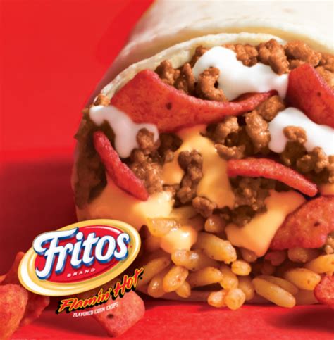 Taco Bell Beefy Fritos Burrito logo