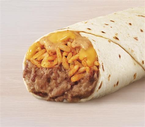 Taco Bell Cheesy Bean and Rice Burrito logo