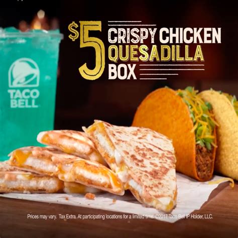 Taco Bell Chicken Quesadilla commercials
