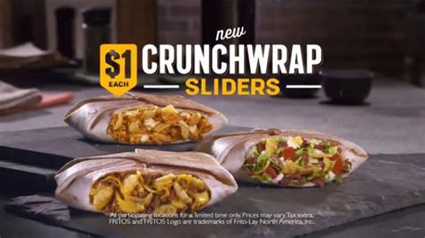 Taco Bell Crunchwrap Slider TV Spot, 'Take the Money and Run' featuring Cassandra Braden