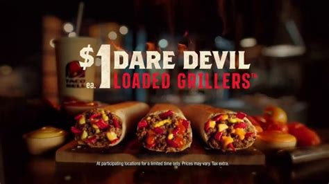 Taco Bell Dare Devil Loaded Grillers TV Spot, 'I Dare You' featuring Canon Kuipers