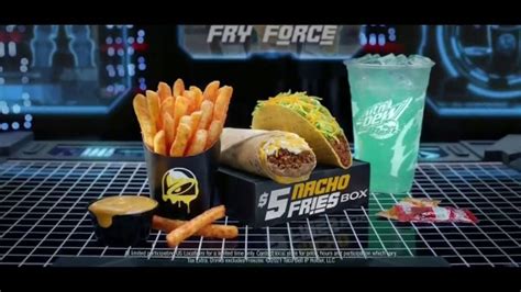 Taco Bell Nacho Fries Box commercials