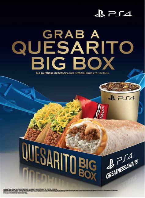 Taco Bell Quesarito Big Box logo