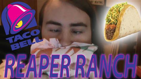 Taco Bell Reaper Ranch Double Stacked Taco