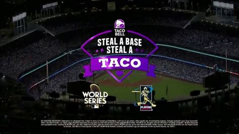 Taco Bell Steal a Base, Steal a Taco TV commercial - 2017 World Series: Maybin
