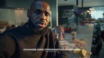 Taco Bell TV Spot, 'Free Taco T***day for All' Featuring LeBron James, Song by Bruno Mars, Anderson .Paak
