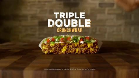 Taco Bell Triple Double Crunchwrap TV commercial - The Next Level