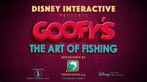 Take Me Fishing TV Spot, 'Goofy's the Art of Fishing' created for Take Me Fishing