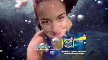 Tampax Pearl TV commercial - Tobogán de Agua