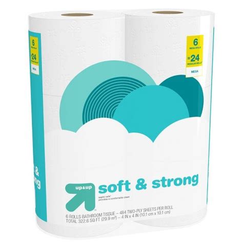 Target up&up Soft & Strong Toilet Paper logo