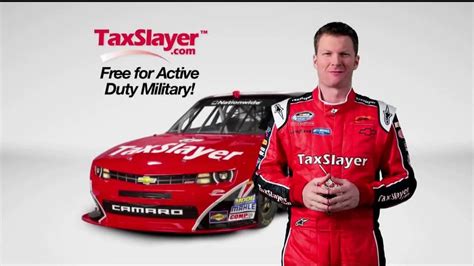 TaxSlayer.com TV Commercial Featuring Dale Earnhardt Jr.