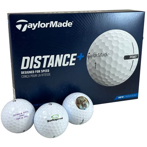 TaylorMade Distance+ Golf Balls logo