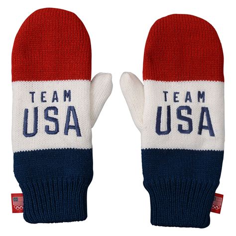 Team USA Go USA Mittens logo