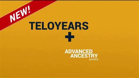 TeloYears Advanced Ancestry TV Spot, 'The Story of You' created for TeloYears