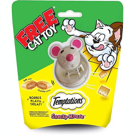Temptations Cat Treats Snacky Mouse logo