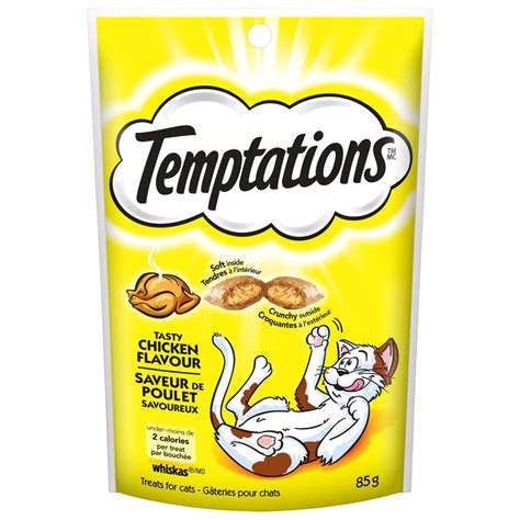 Temptations Cat Treats Tasty Chicken Flavor commercials