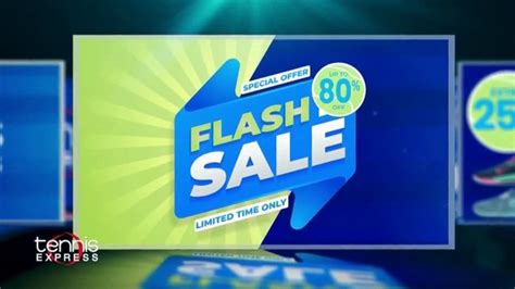 Tennis Express April Flash Sale TV Spot, 'Special Offer: Take an Extra 25 Off'