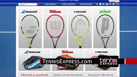 Tennis Express TV commercial - New Racquets
