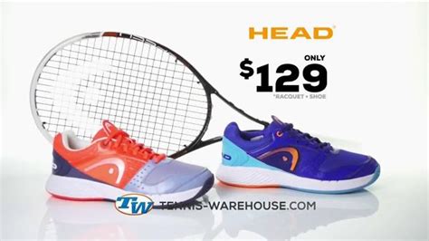 Tennis Warehouse TV Spot, 'Head Racket and Shoes'