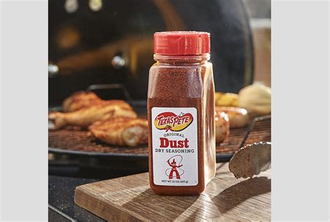 Texas Pete Hot Sauce Original Dust Dry Seasoning logo