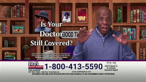 The 2023 Medicare Helpline TV Spot, 'Medicare Advantage Plan Benefits' Featuring Jimmie Walker featuring Jimmie Walker
