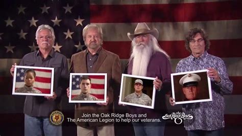 The American Legion TV Spot, '22 Veterans' Ft. The Oak Ridge Boys