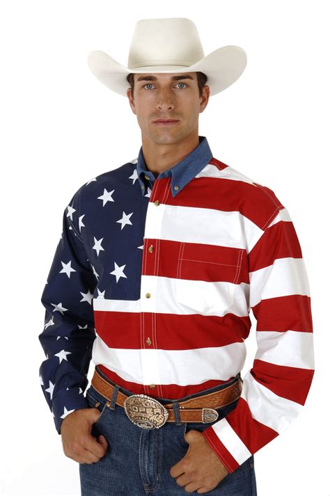 The American Rodeo The Patriot Long Sleeve T-Shirt