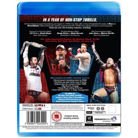 The Best of Raw and Smack Down 2012 Blu-ray and DVD TV Commercial