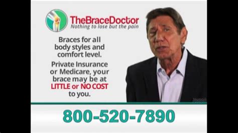 The Brace Doctor commercials
