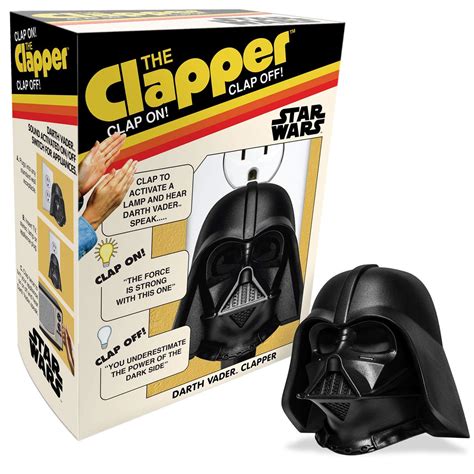 The Clapper Star Wars Darth Vader Clapper commercials