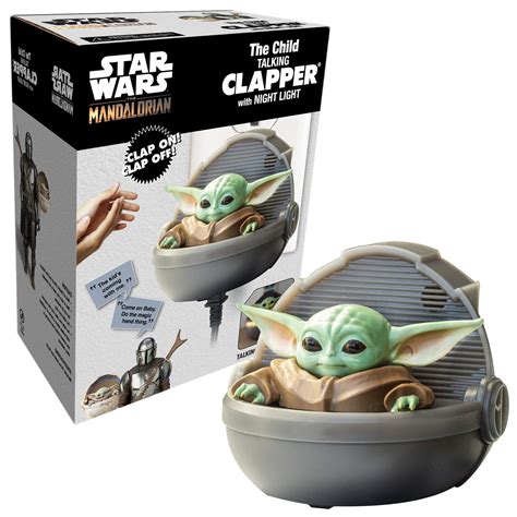 The Clapper Star Wars The Child (The Mandalorian) Talking Clapper with Night Light