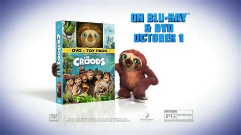 The Croods Blu-ray, DVD Toy Pack TV Spot