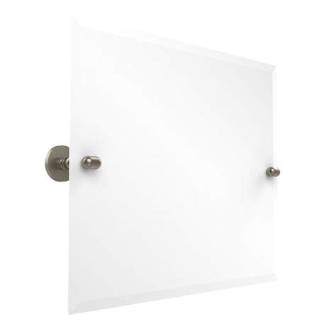The Home Depot Allied Brass Tango Collection Single Tilt Mirror With Beveled Edge