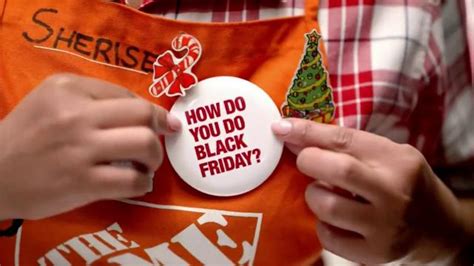 The Home Depot Black Friday Savings TV commercial - Holidays Are Here