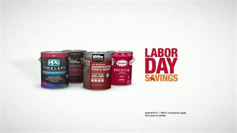 The Home Depot Labor Day Savings TV Spot, 'Paint Projects'