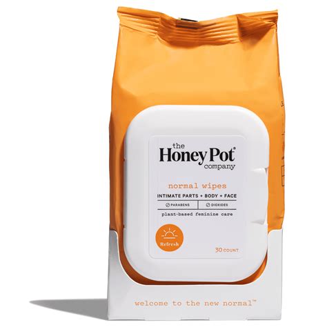 The Honey Pot Normal Feminine Wipes logo