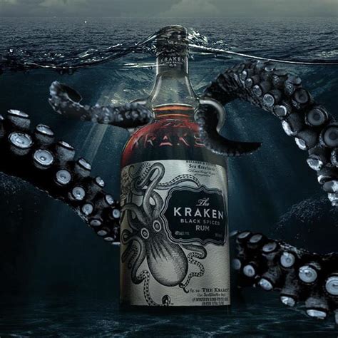The Kraken Black Spiced Rum TV commercial - Black Ink