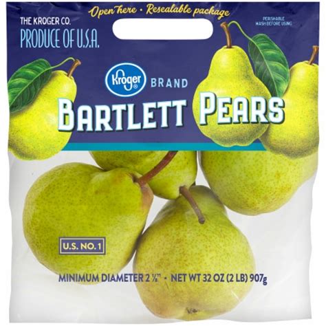The Kroger Company Bartlett Pears logo