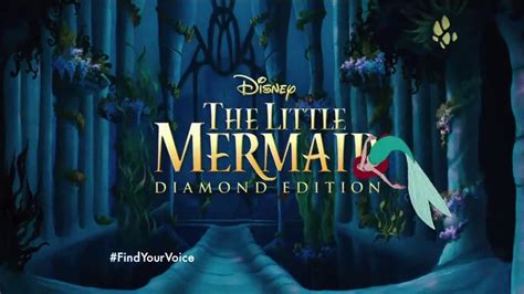 The Little Mermaid Blu-ray and Digital HD TV commercial