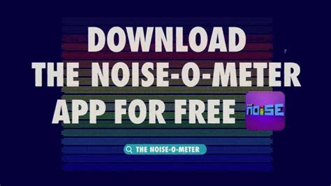 The Noise-O-Meter TV commercial - Cant Wait