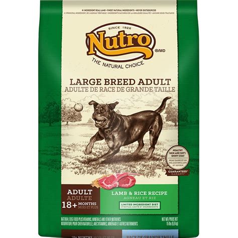 The Nutro Company Limited Ingredient Diet Adult Dog Food - Lamb & Rice Recipe
