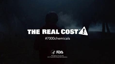 The Real Cost TV Spot, '7000 Chemicals' created for The Real Cost