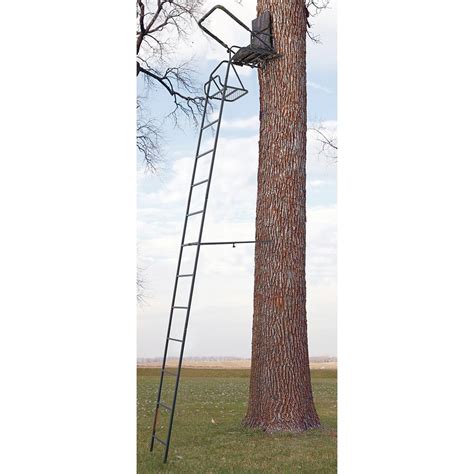 The Sportsman's Guide Guide Hear Deluxe 16' Ladder Tree Stand logo