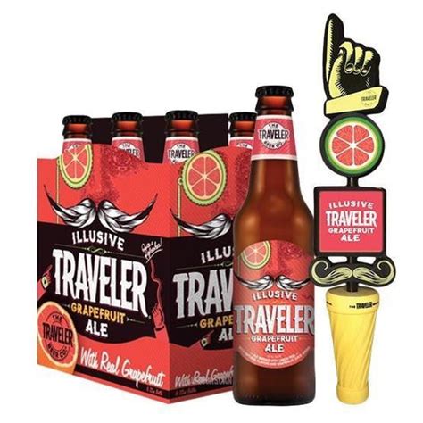 The Traveler Beer Company Illusive Grapefruit Ale logo
