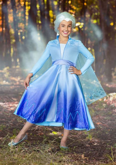 The Walt Disney Company Disney Collection Frozen 2 Elsa Costume Girls