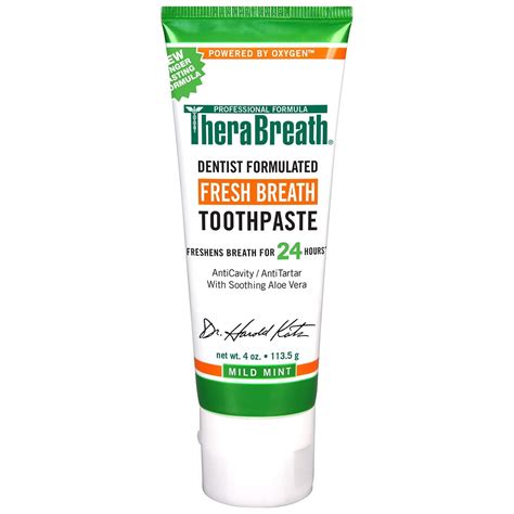Therabreath Fresh Breath Toothpaste logo