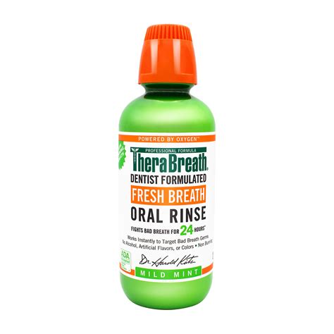Therabreath Mild Mint Fresh Breath Oral Rinse logo