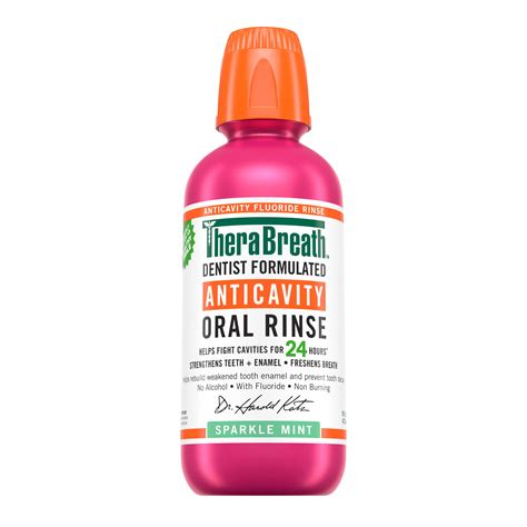 Therabreath Sparkle Mint Healthy Smile Oral Rinse