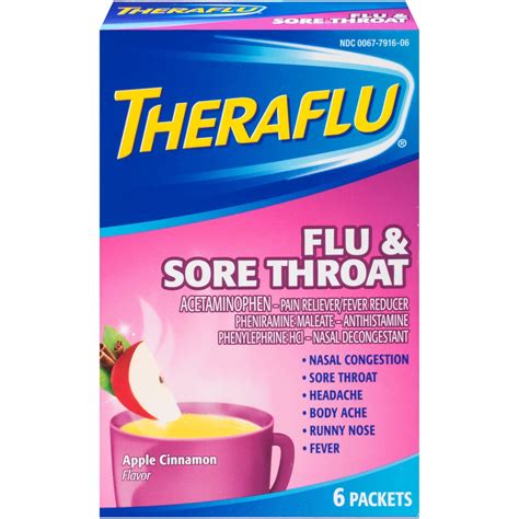 Theraflu Flu & Sore Throat logo