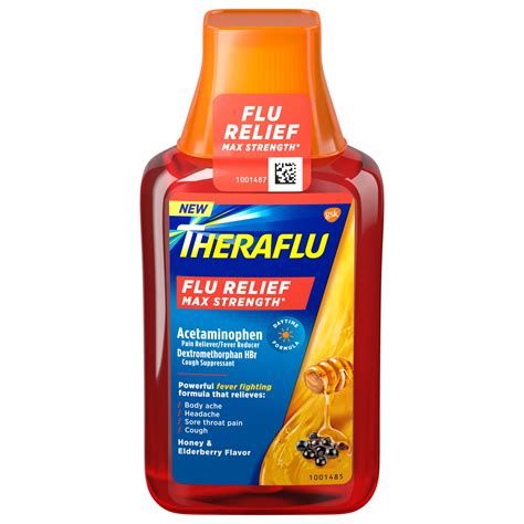 Theraflu Nighttime Flu Relief Max Strength Syrup
